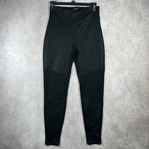 Spanx Assets Red Hot Label Leggings Womens Size XL Black High Waisted Shapewear